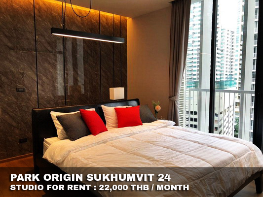 (เช่า) FOR RENT PARK ORIGIN SUKHUMVIT 24 / Studio / 32 Sqm.**22,000** CLOSE BTS PHOMPONG