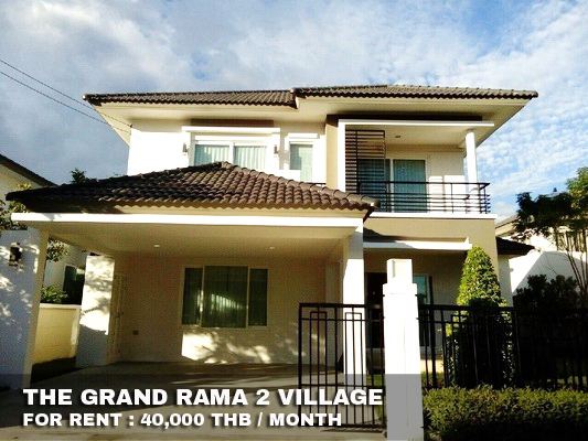 (เช่า) FOR RENT THE GRAND RAMA 2 / 4 beds 3 baths / 80 Sqw.**40,000** CLOSE CENTRAL MAHACHAI