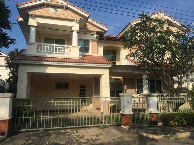 For Rent บ้านเดี่ยว 2 ชั้น หมู่บ้านมัณฑณา 1 อ่อนนุช วงแหวน ย่านบางนา 