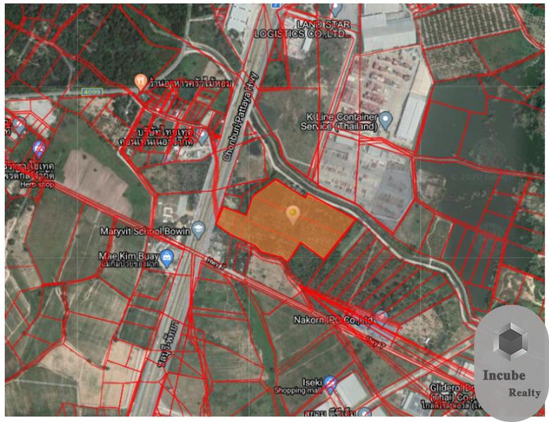 P56LA2002070 ขายที่ดิน  บางพระ ชลบุรี 45-2-0.0 ไร่ 237 ล้านบาท 