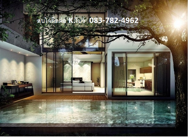 CC 1176 Rent a house in modern luxury style with swimming pool. Ekkamai Expressway area Near CDC