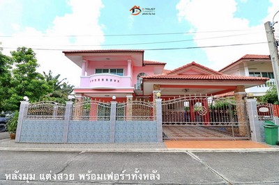 ขาย บ้านเดี่ยว ออคิด วิลล่า เฟส 4 MA บางนา ตราด กม.24 ORCHID VILLA บางเสาธง ใกล้ สนามบินสุวรรณภูมิ