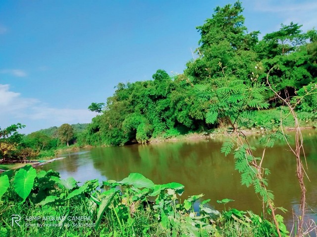 ขายที่ดินติดแม่น้ำล่องแก่ง ฝั่งสาริกา ถูกที่สุดในโซนนี้ 5-3-34 ไร่ ต.สาริกา อ.เมืองนครนายก