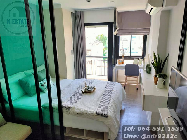 ขายห้องโทนโมเดิรน์ Pause Sukhumvit 103 ชั้นที่5 ขนาดพื้นที่21.46ตรม. 2.35ล.บาท