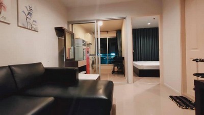 คอนโดแอสปาย พระราม9 (Aspire Rama9) 33 ตรม. 1BED ให้เช่า ตึกหน้าใกล้MRTพระราม9